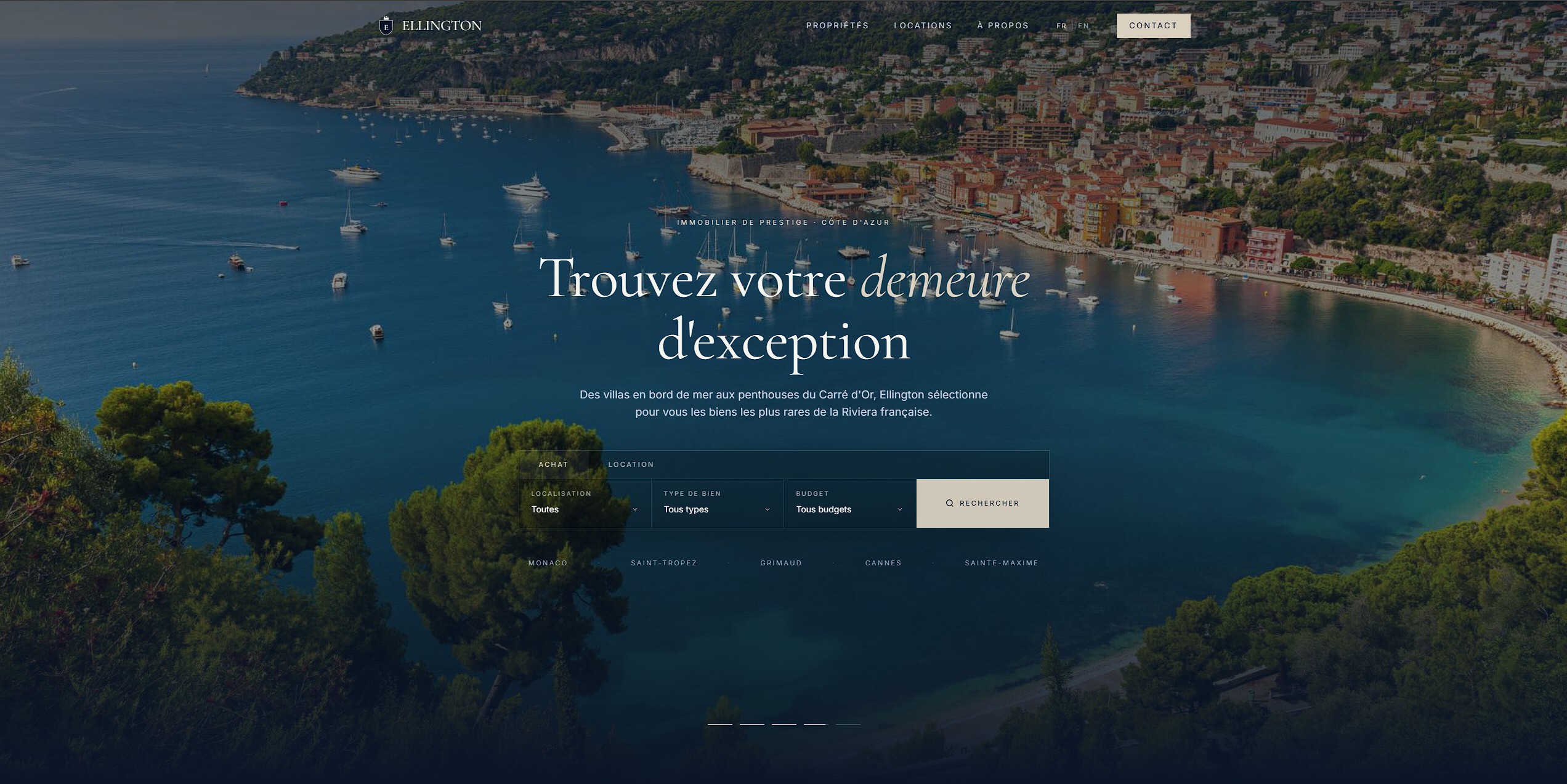 Ellington - Immobilier de luxe