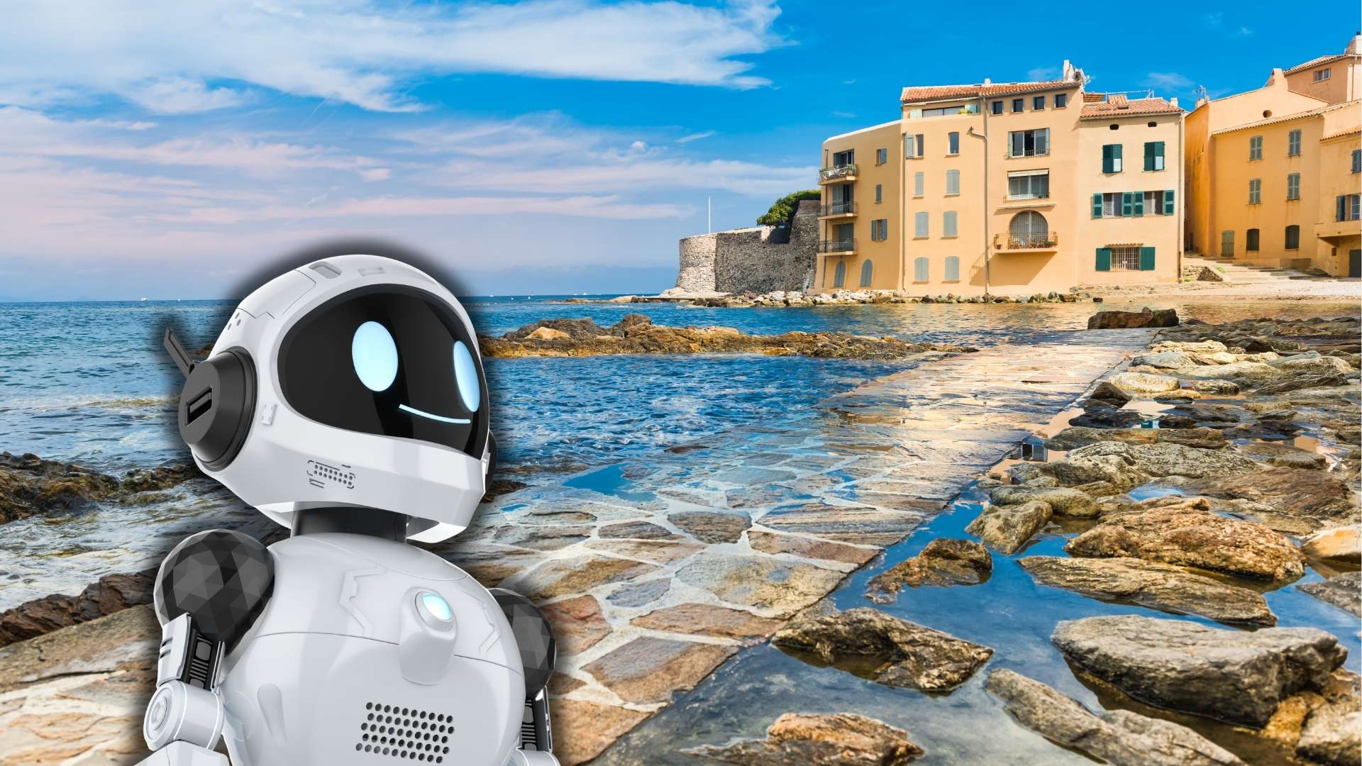 Vue du Golfe de Saint-Tropez - Tarifs création de site